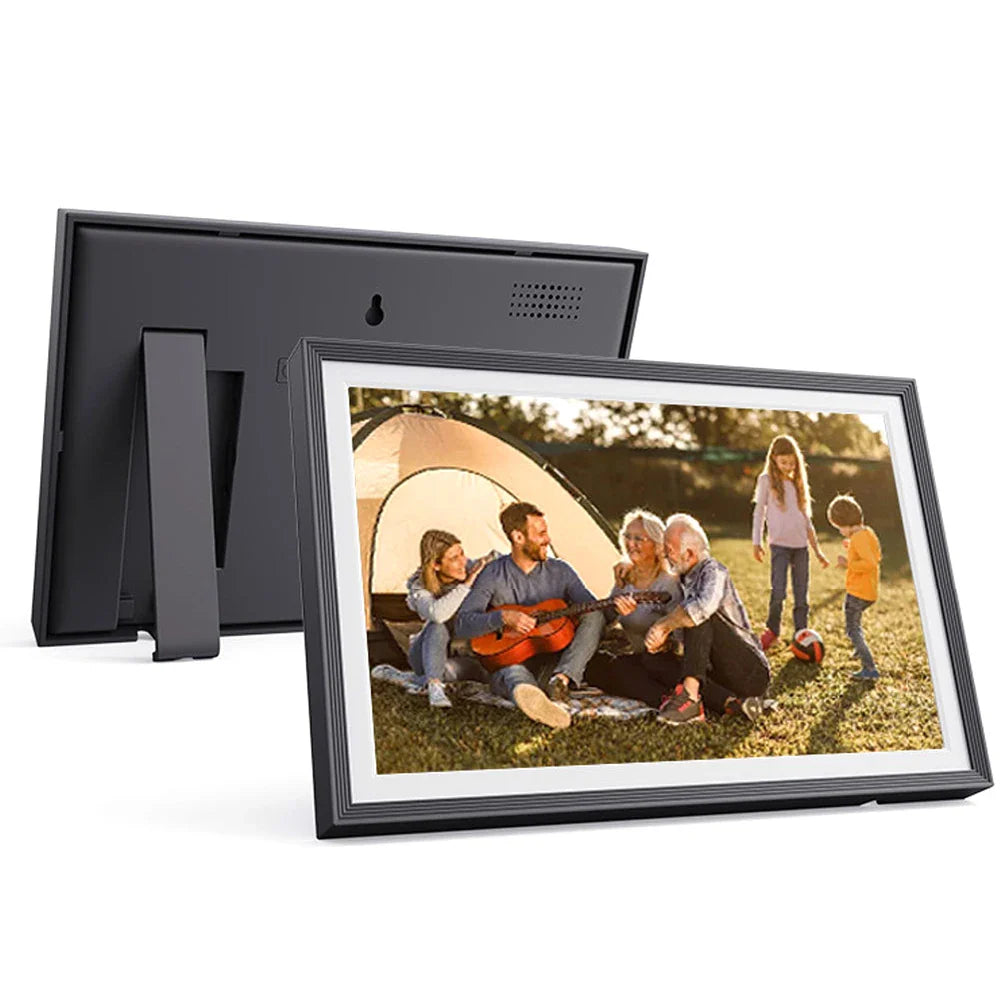 10.1" WiFi Digital Photo Frame, 32GB Storage, 1280x800 IPS Touch Panel, Uhale App Sharing