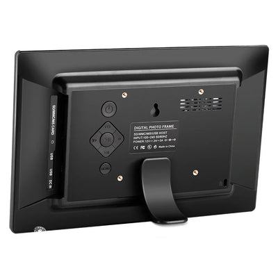 10" Digital Photo Frame, IPS Full-View Screen, 1280x800, Remote Control