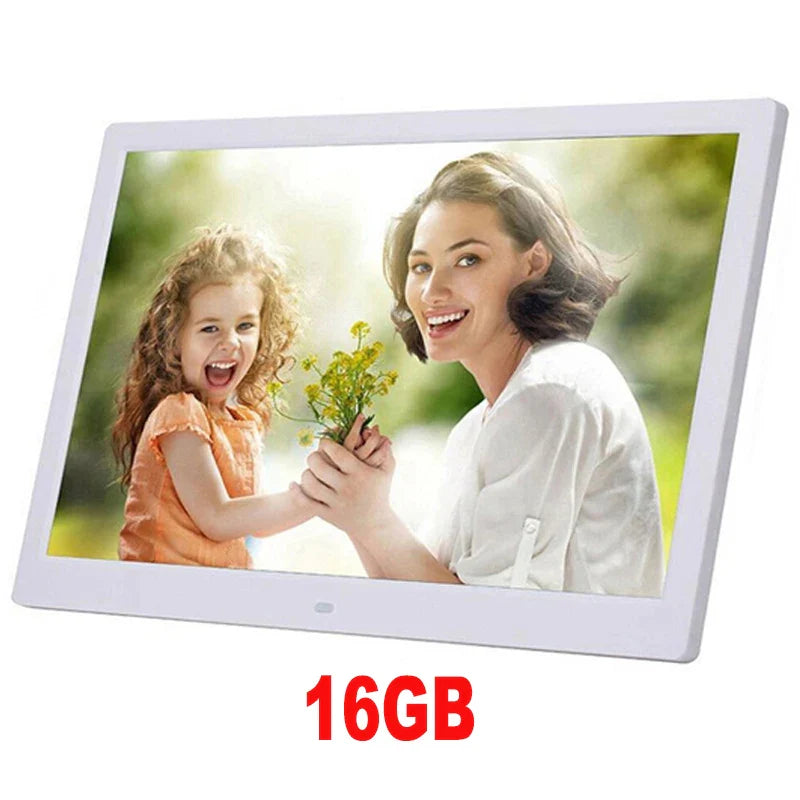 10" HD IPS Digital Photo Frame, 1280x800, LED Backlight, Multi-Function Electronic Album