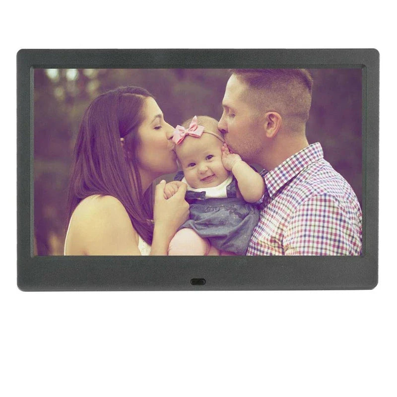 10" HD IPS Digital Photo Frame, 1280x800, LED Backlight, Multi-Function Electronic Album