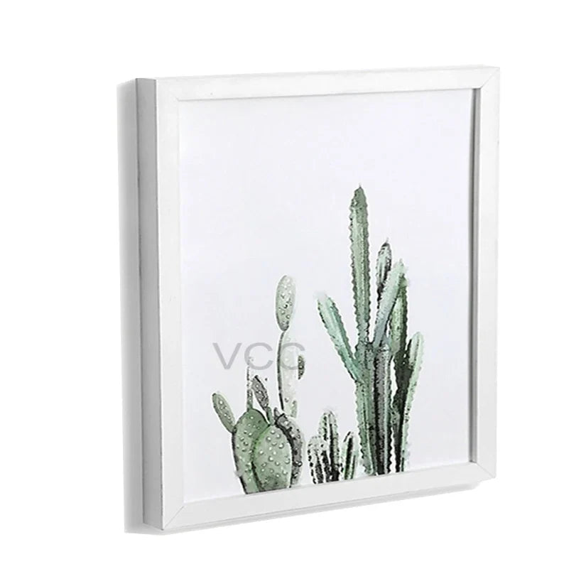 Classic Wooden Square Picture Frame, Wall Hanging