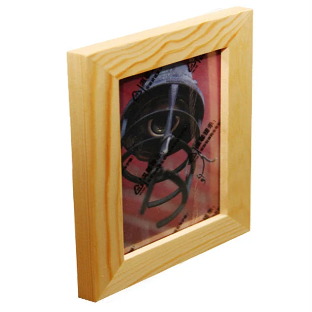 Classic Wooden Square Picture Frame, Wall Hanging