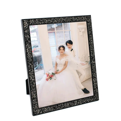 Creative Metal Picture Frame, Gold/Silver/Black, Light Luxury Home Decor