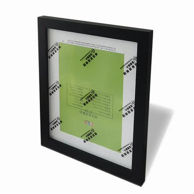 Square Wooden Photo Frame, Wall Hanging, Plexiglass Included